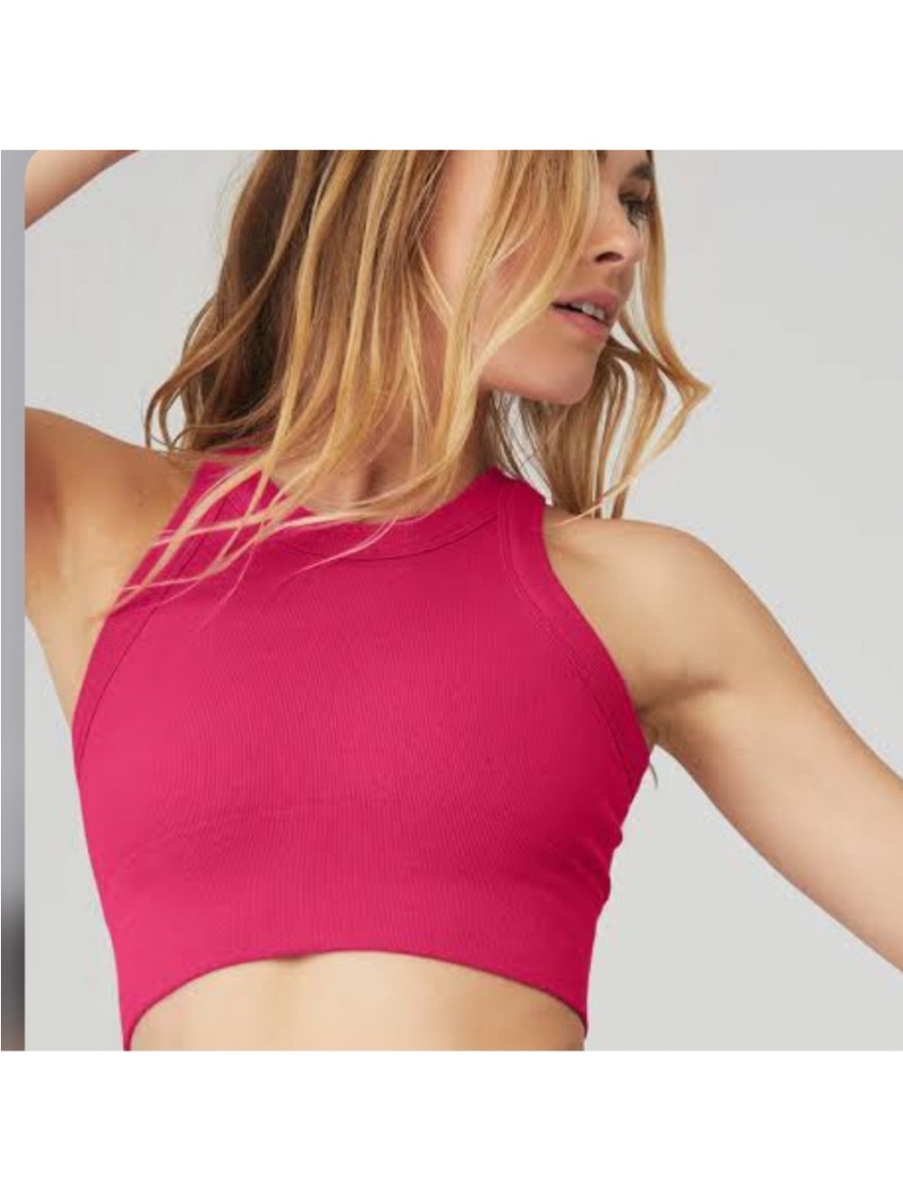 Alo Cropped Racerback - Picture 4 of 5